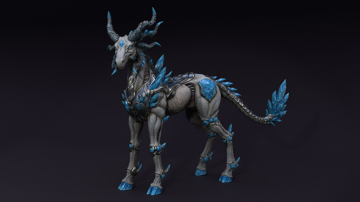 Crystal horse