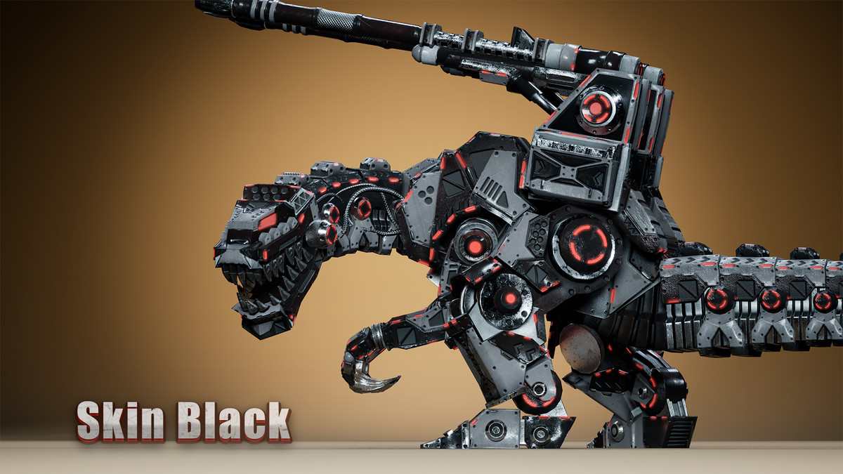 Sci-Fi Dino Gunner