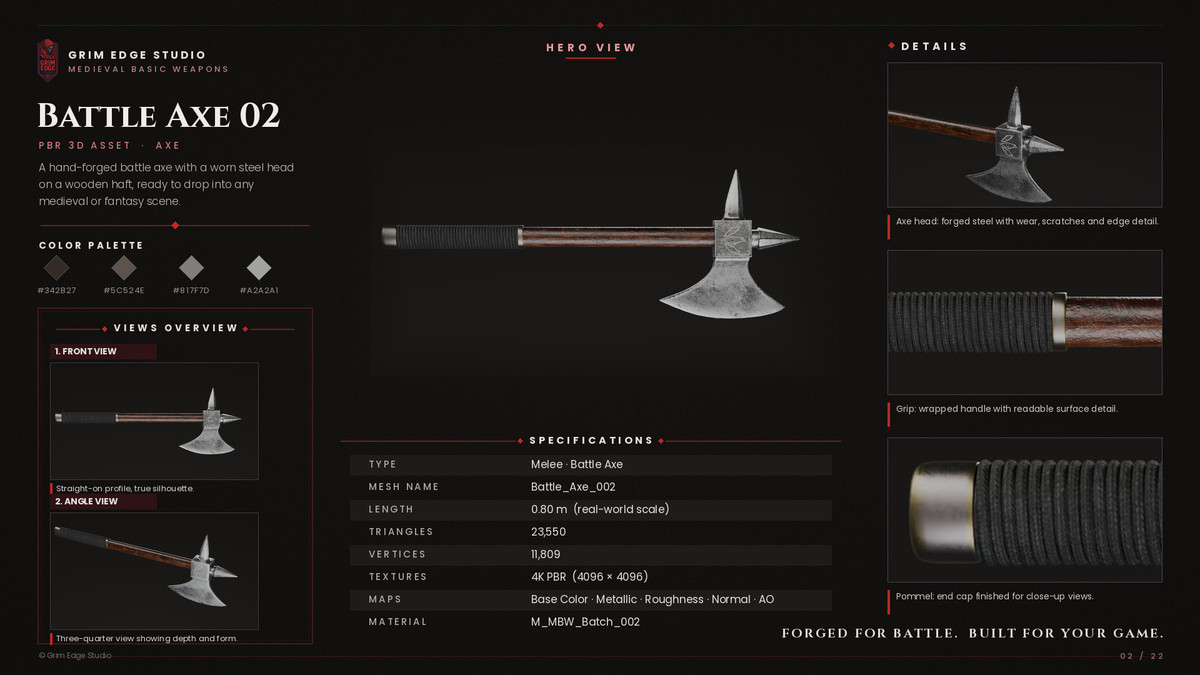 Medieval Basic Weapons