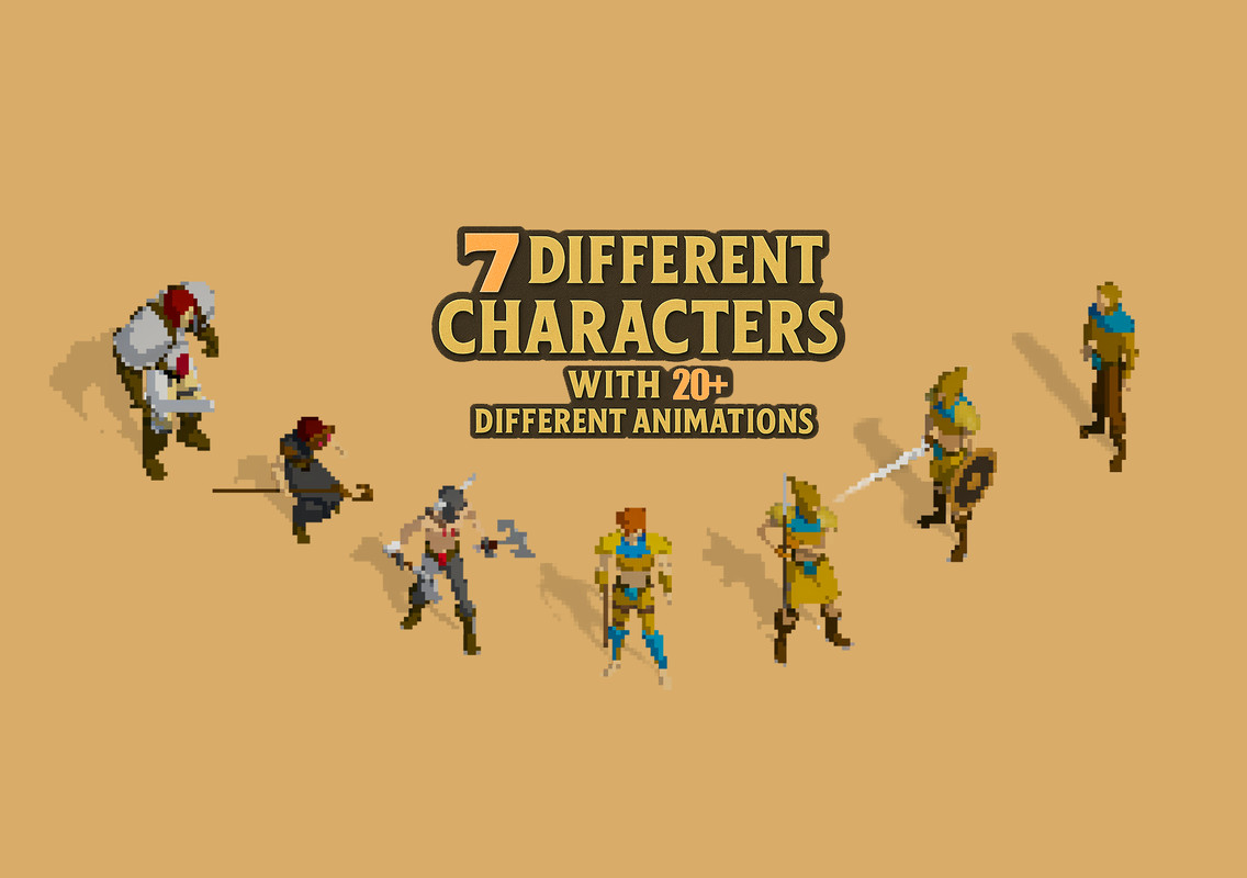 2D Desert Tileset