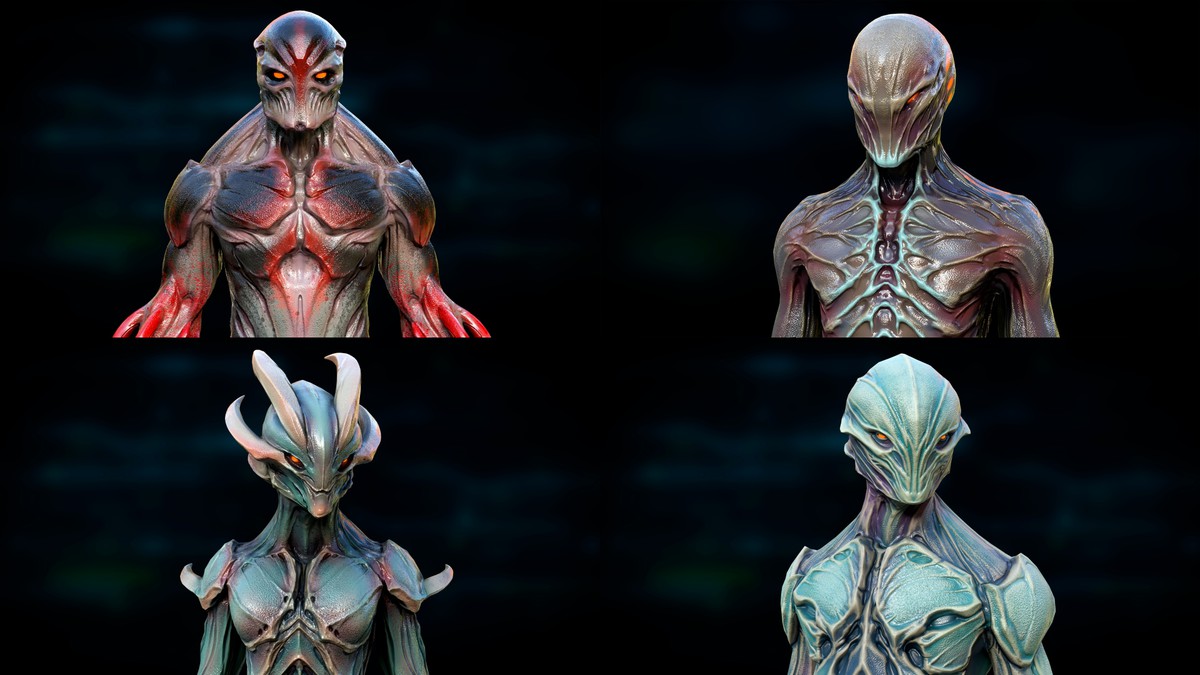 Sci-Fi Cobras and Aliens Collection