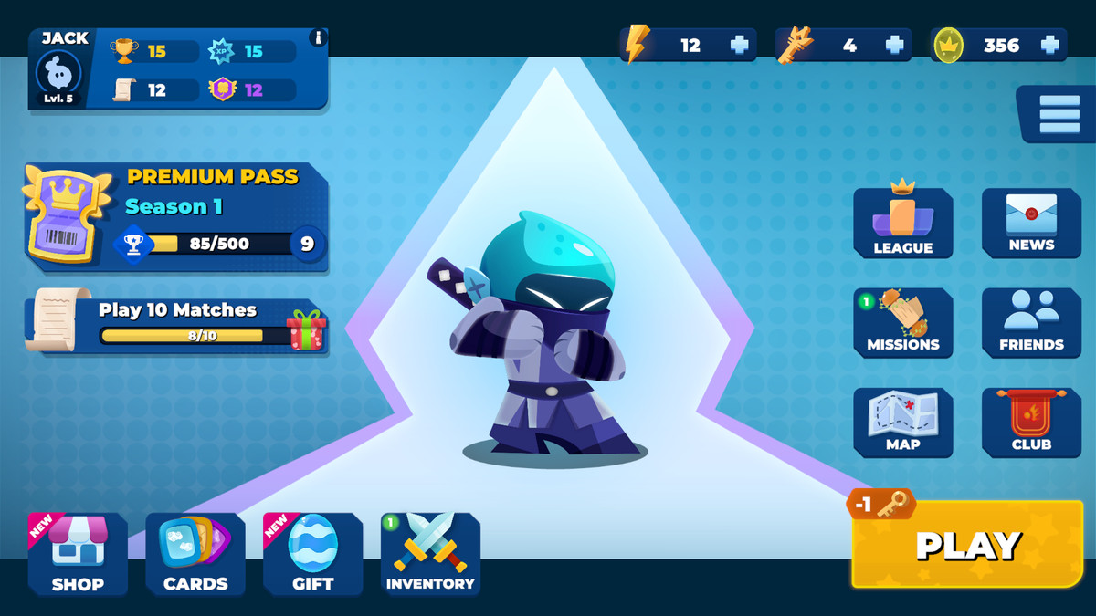 Premium Casual GUI