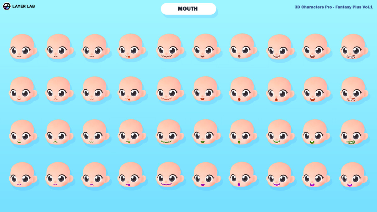 3D Characters Pro - Fantasy Plus Vol. 1