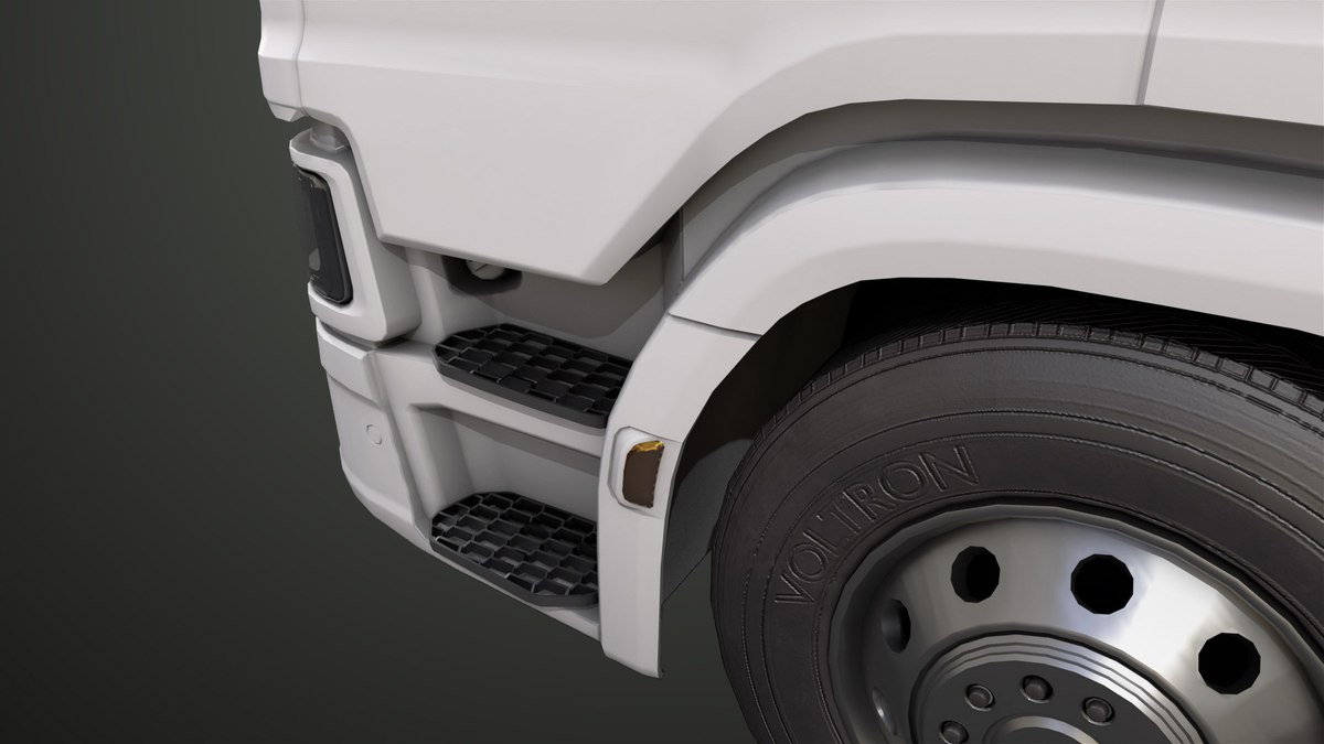 Heavy Truck Chassis 06 Interior URP HDRP Textures