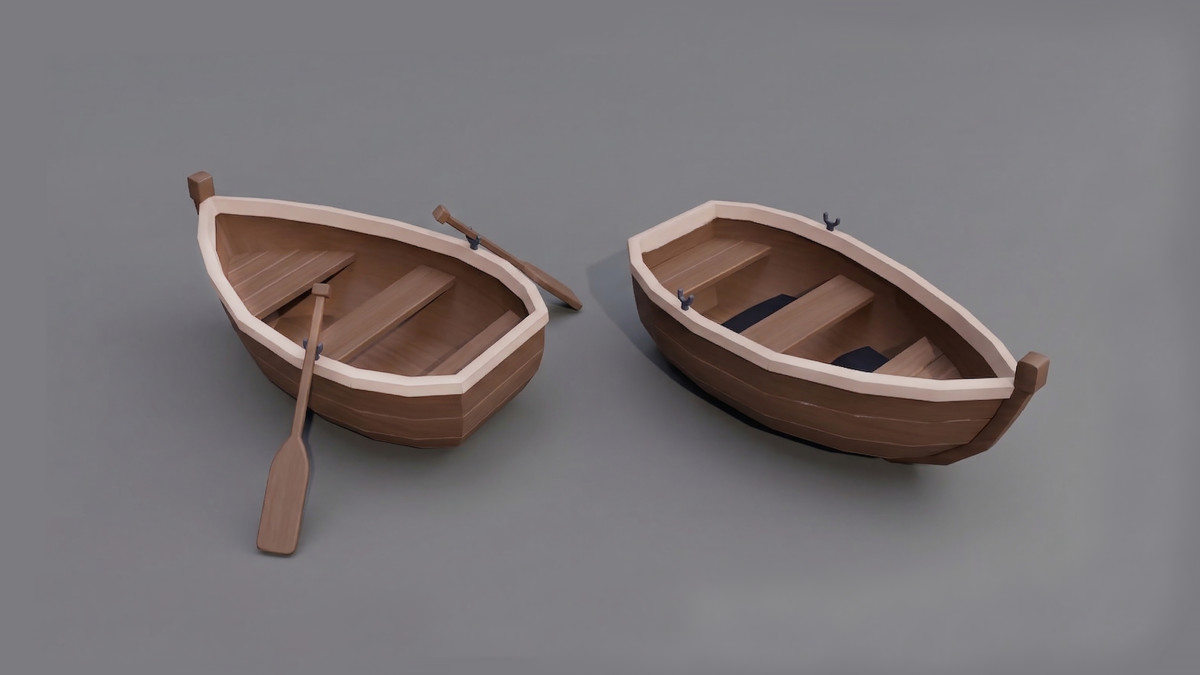 Modular Waterfront System: Fisherman’s Shack, Docks, and Rowboat