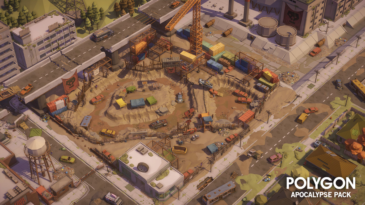 Value Bundle - POLYGON Apocalypse Pack, Alpine Mountain & Woodland Apoc Map