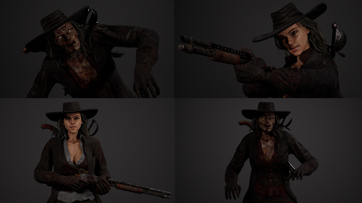 Western Gothic Zombie