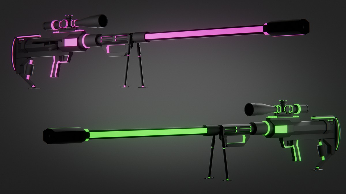 Ultimate Weapon Pack — 23 Guns + 943 Skins (Low Poly, Stylized, FPS/TPS Ready)