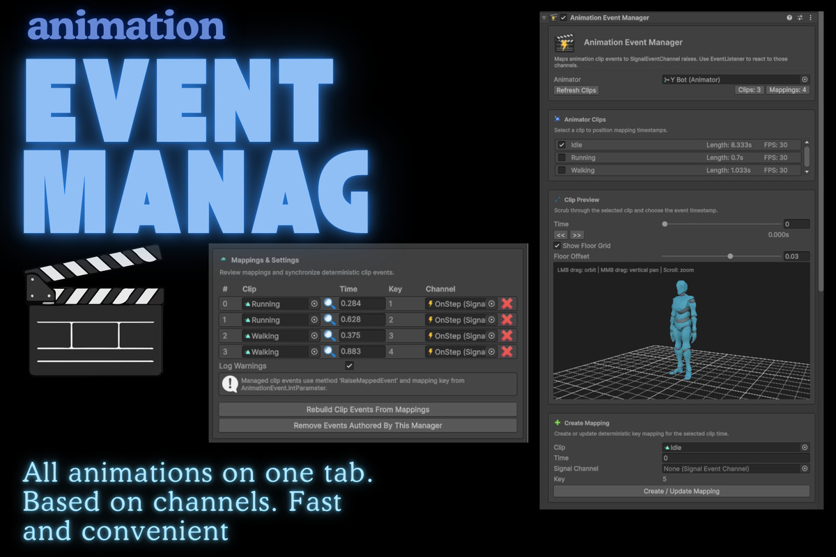 Event Toolkit Pro - Bus, Channels, Animation Event Manager