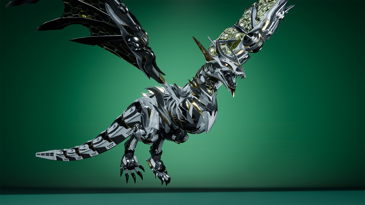 Sci-Fi Dragon Knight