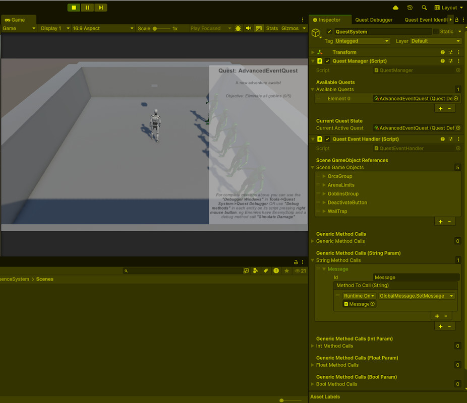Quest & Game Flow System