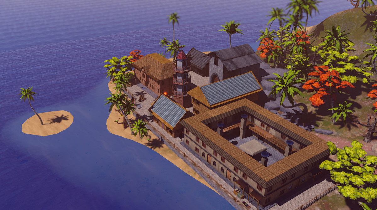 Medieval Harbour Modular Environment