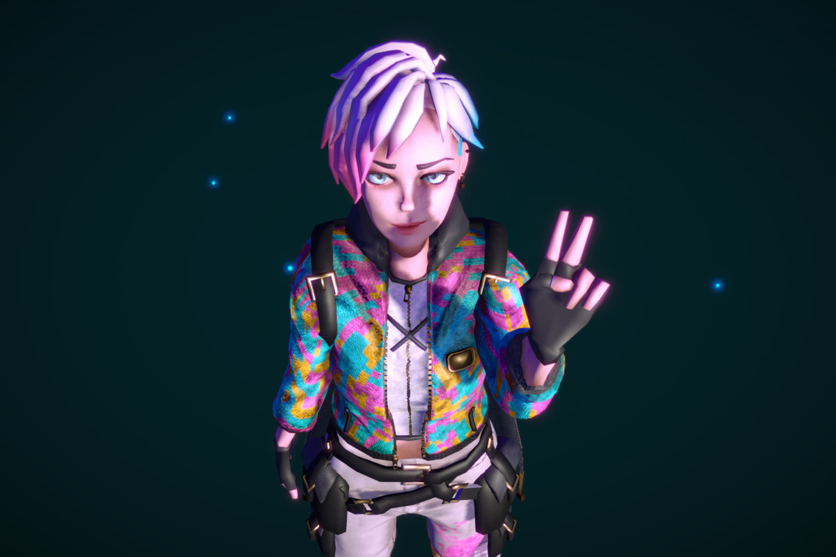 Stylized Sci-Fi Female Character