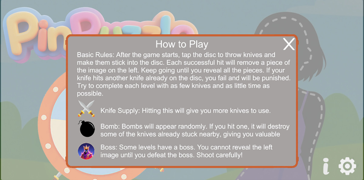 Pin Puzzle Game Template