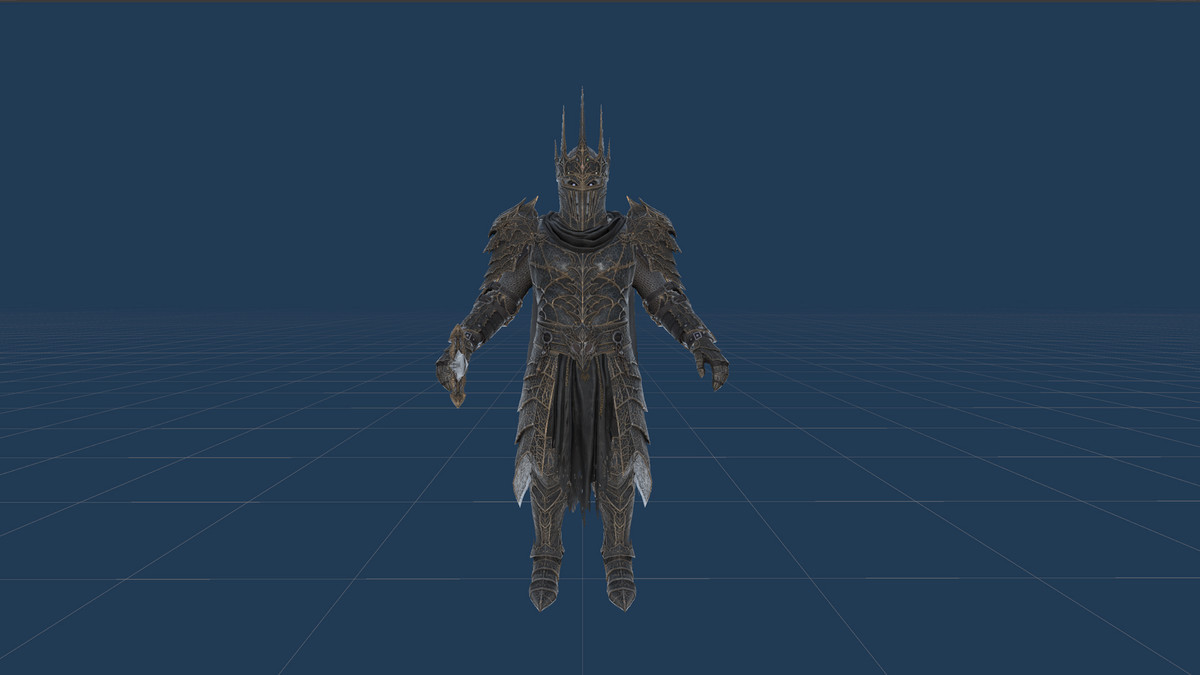 Hollowed Knight - Dark Fantasy Character