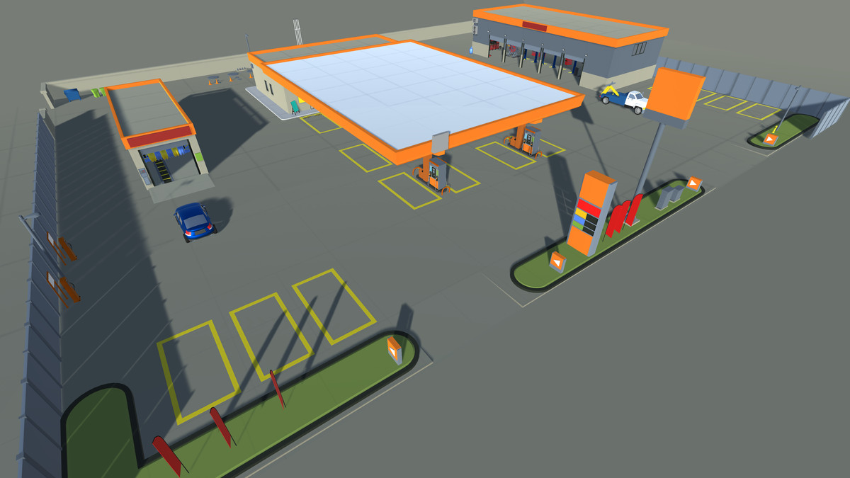 Snaps Prototype Gas Station