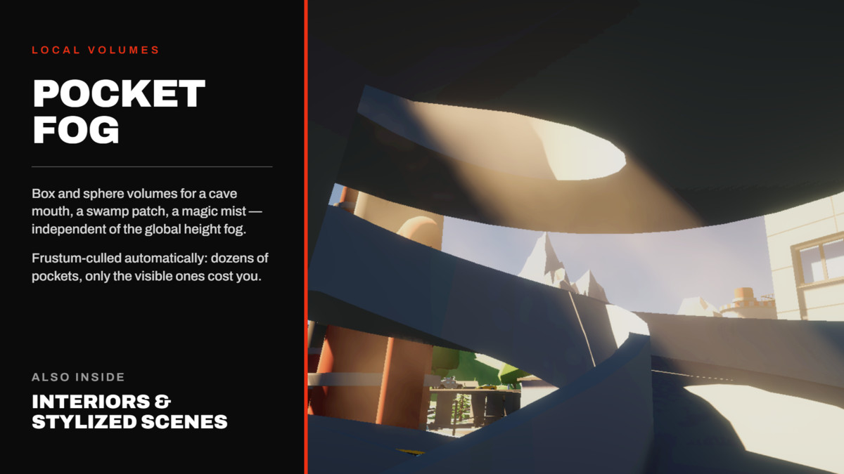 BT- Spectral Fog: Next Gen Volumetric Fog for URP