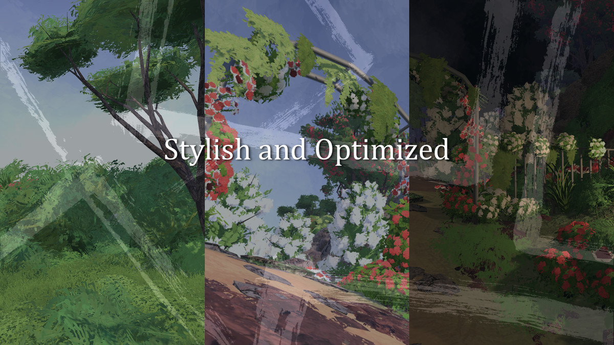 Vibrant Spring - Stylized Nature