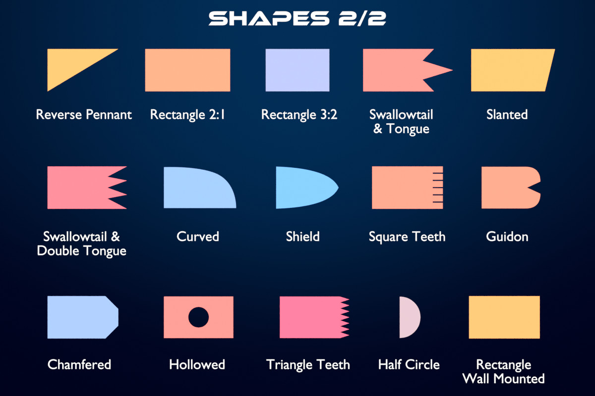 Animated Customizable Flags