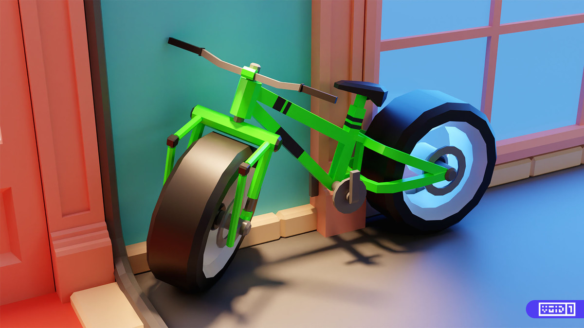 Low Poly Bike Models