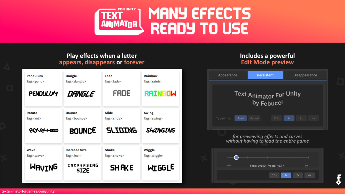 Text Animator for Unity | UI Toolkit and Text Mesh Pro