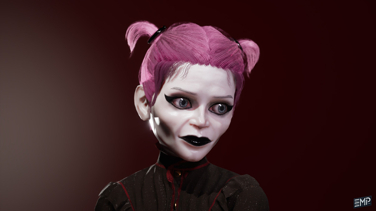 Creepy girl