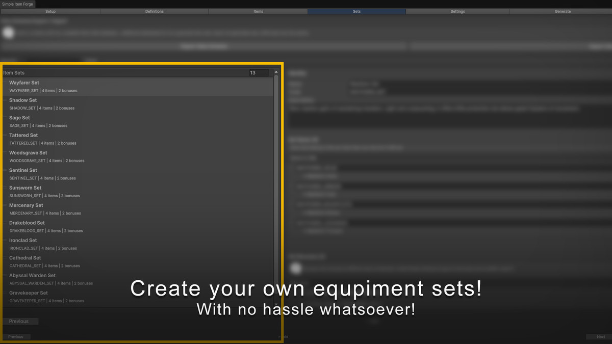 Simple Item Forge: No-Code Item, Crafting, Shop & Loot Generator w/ JSON Export