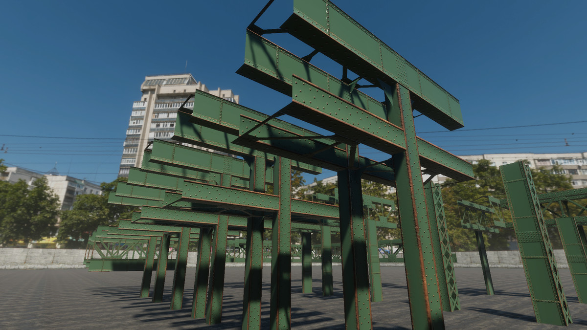 Beams and Truss Construction Set HQ