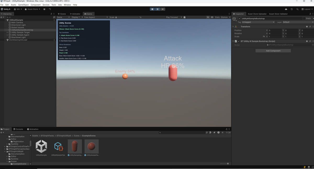 Utility AI Pack – Extension Pack for BTGraph