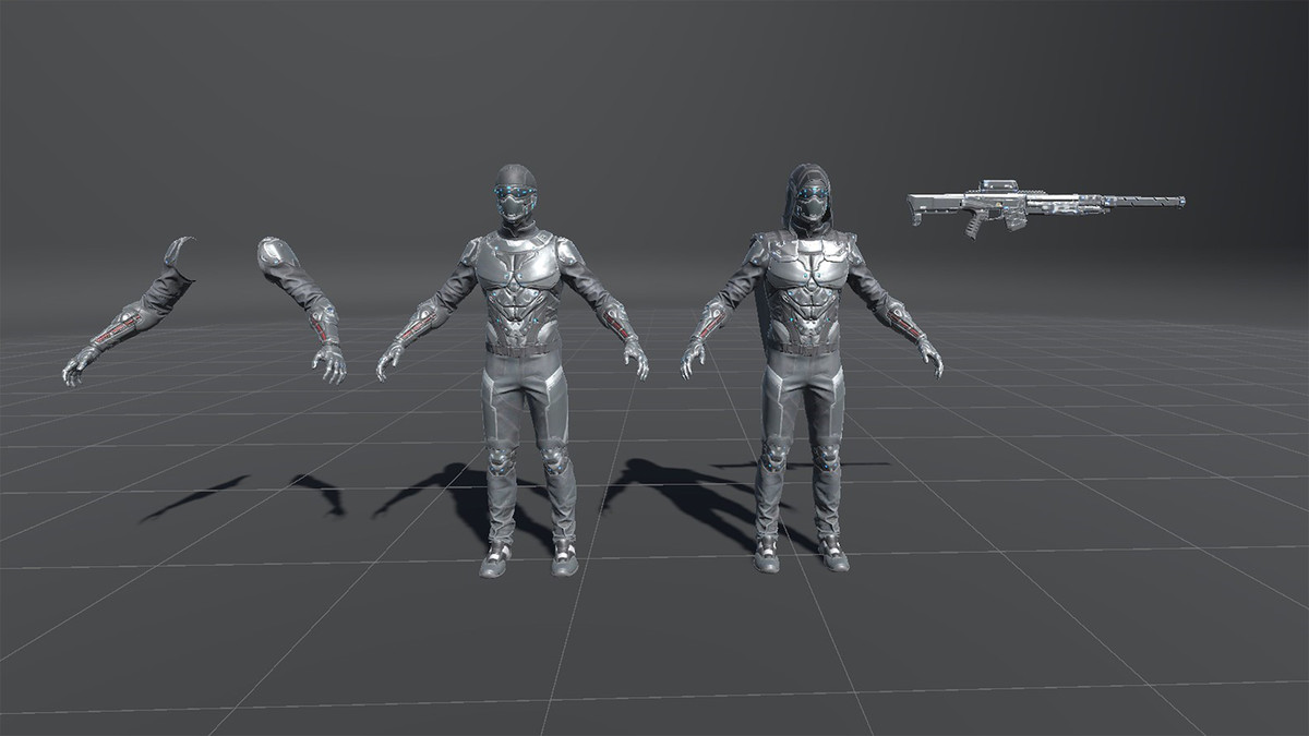 Sci-Fi Sniper - Male