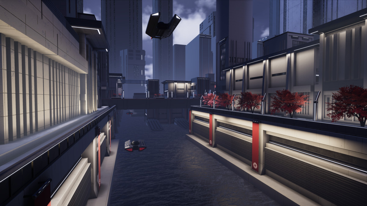 Science Fiction Brutalist City