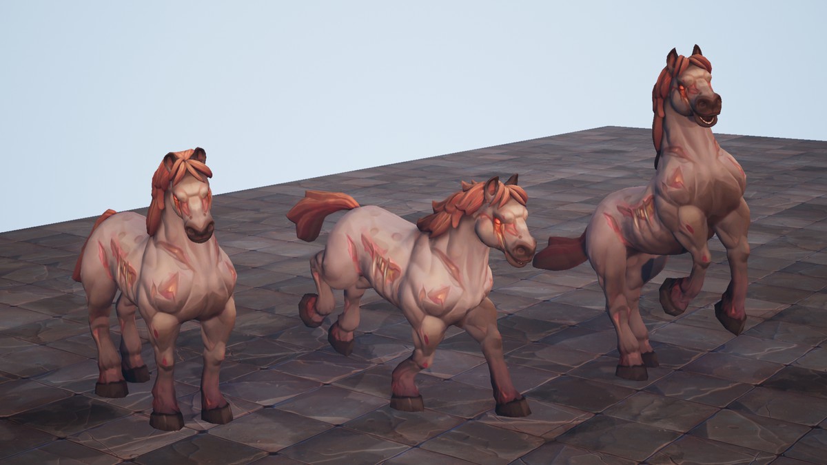 Stylized Horse Mount