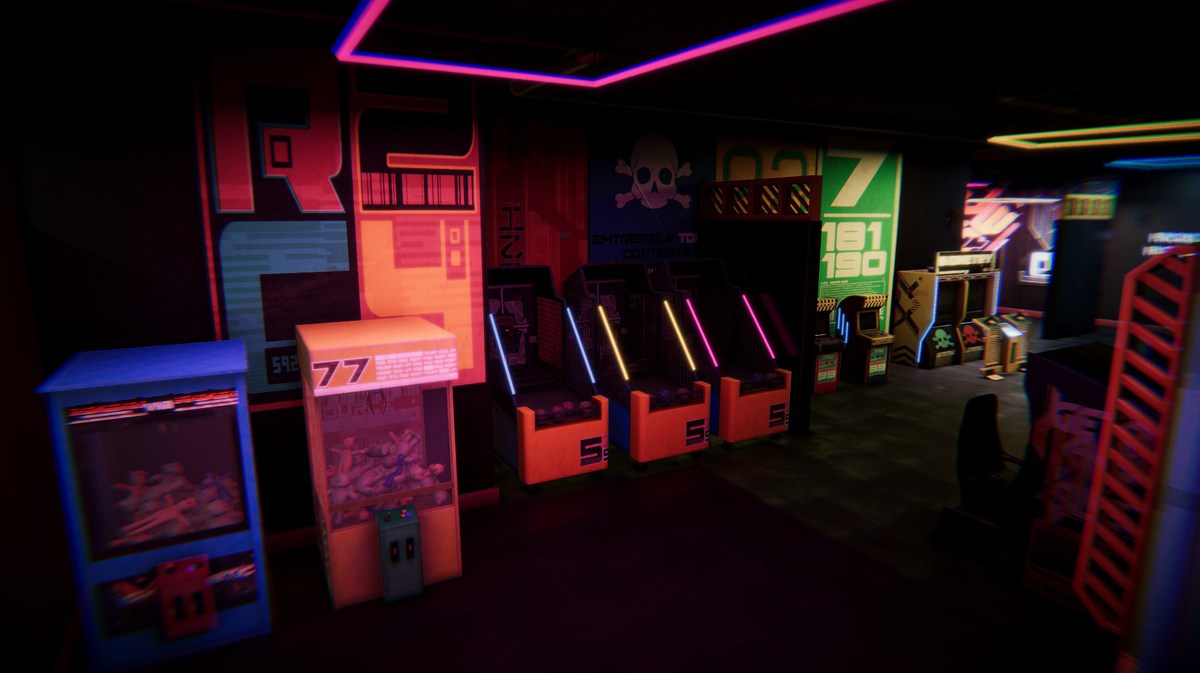 Arcade Lounge Modular 3d Environment Pack
