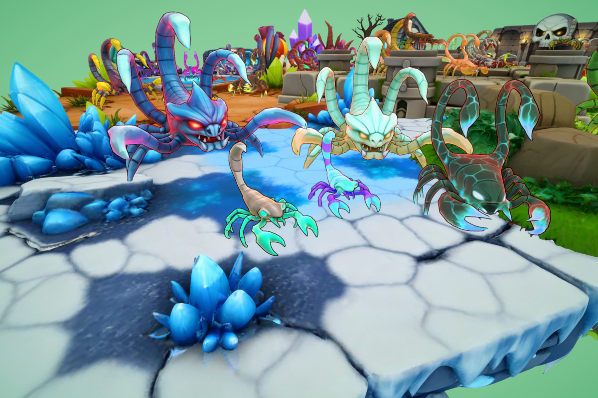 Fantasy Monster Evolution Pack 13-14–15 – Game Ready Creatures | PixeliusVita