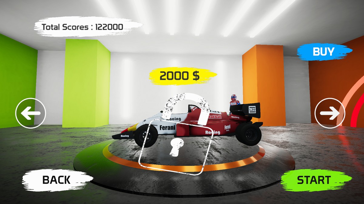 F.1 Racing Game 2