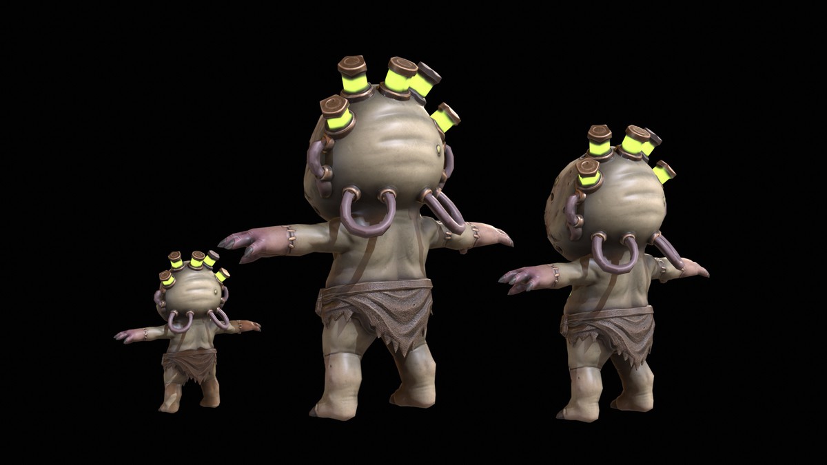 Chibi Necro Zombie Eye
