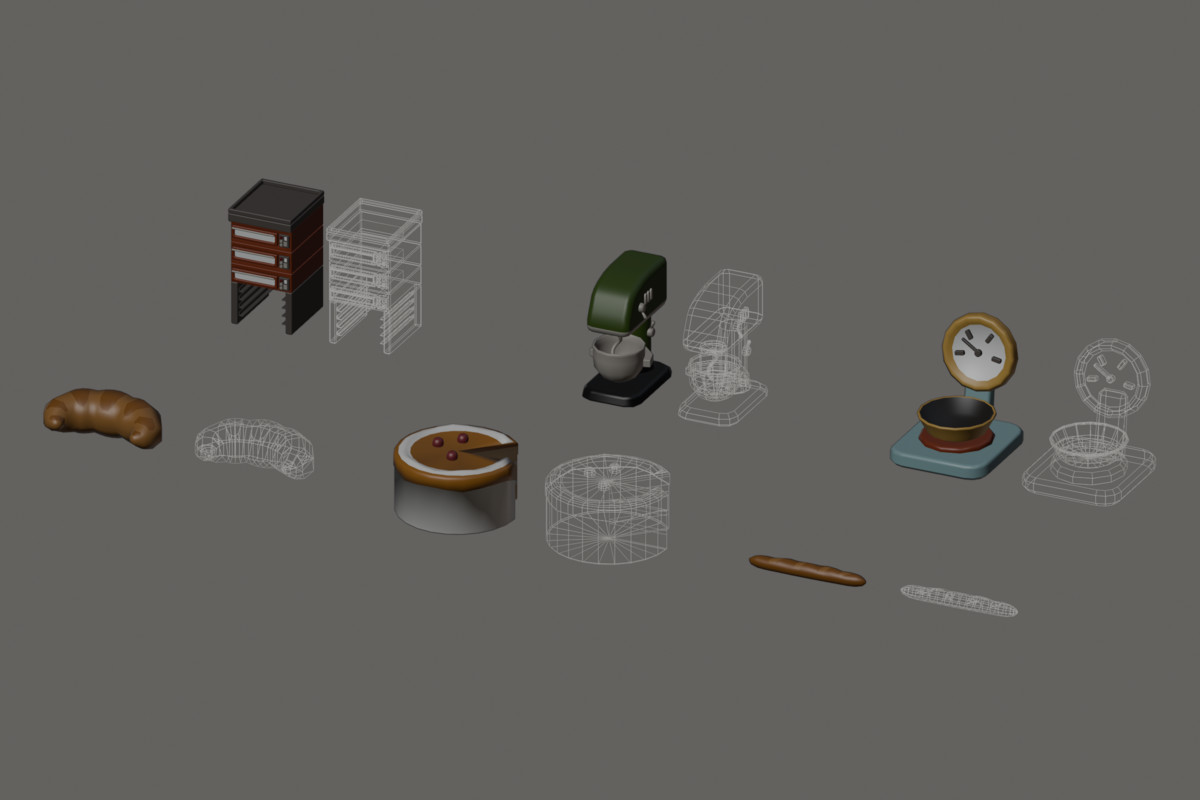 CozyShops Vol.2 - Stylized Bakery
