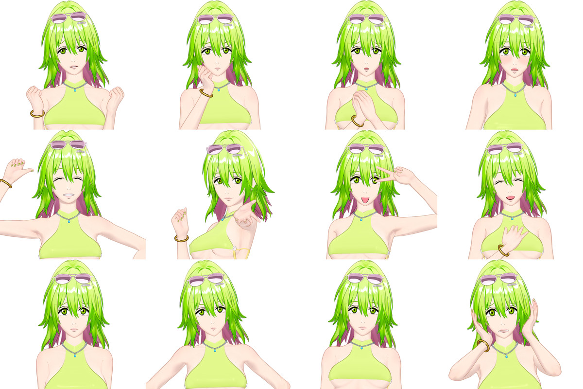 Anime Character Summer Vol.II