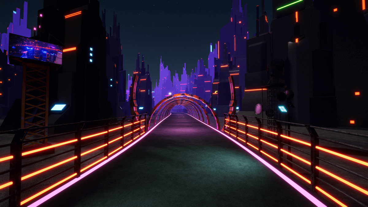 Neon Drift - Cyber Racing Track (URP)