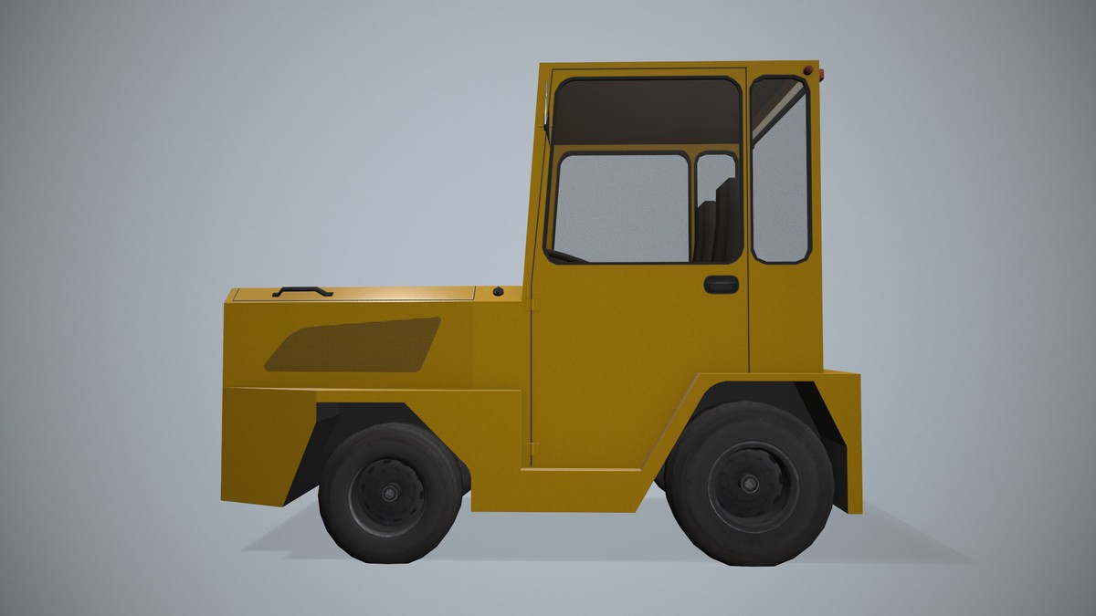 Baggage Tractor (355)