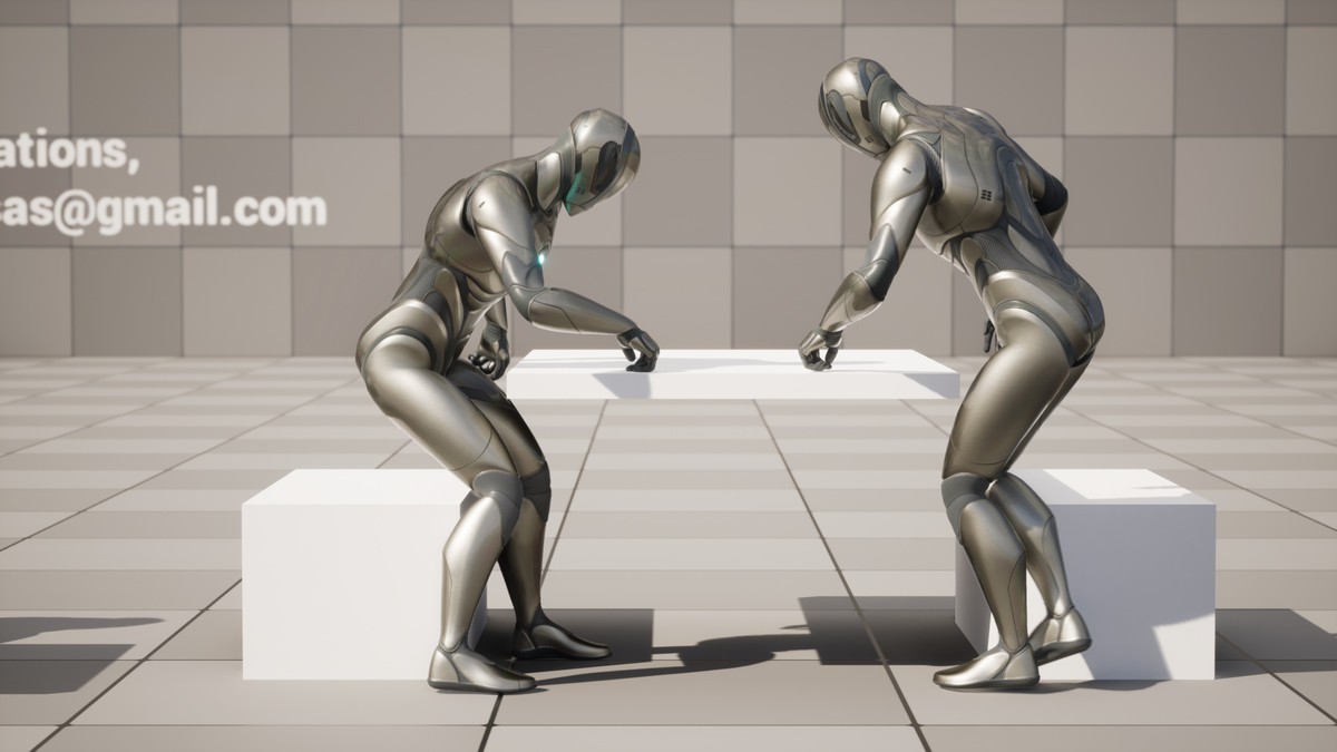 198 NPC Idle Animations Bundle Standing + Seated