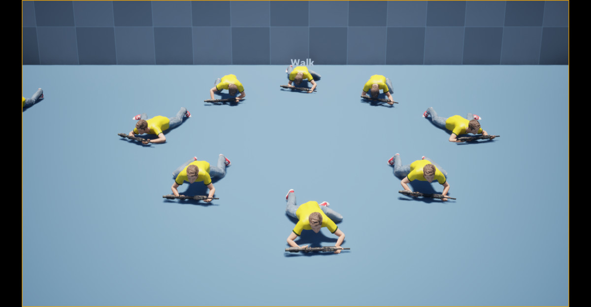 Advanced Crawling Animation