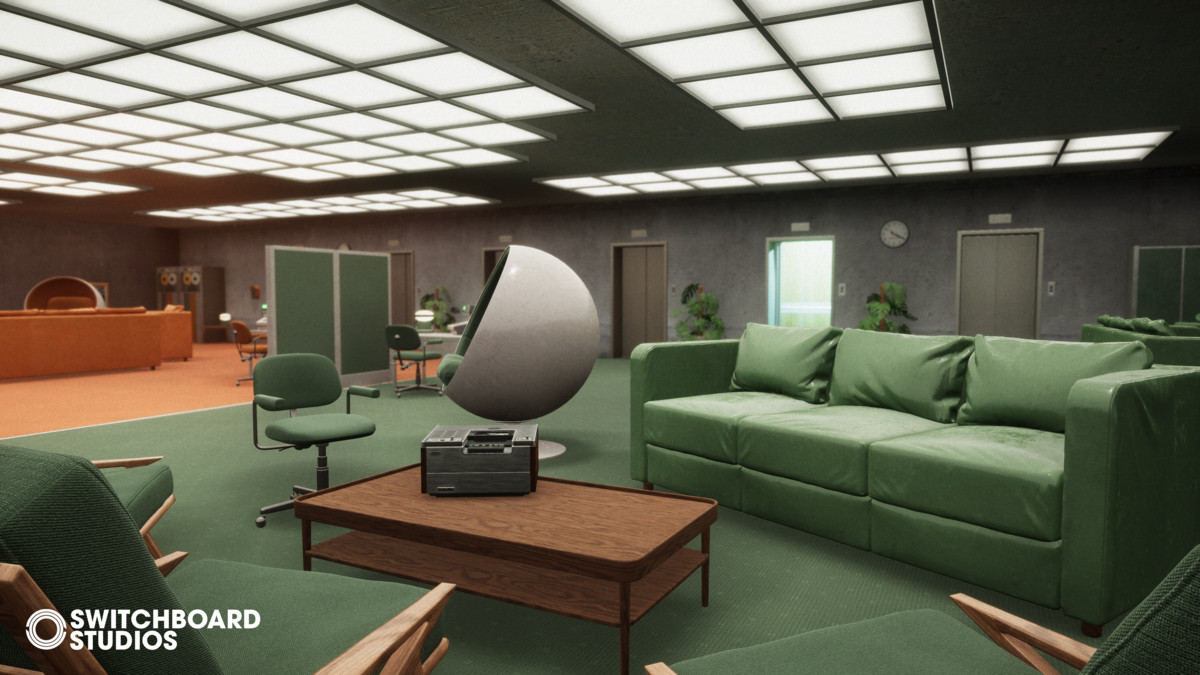 Mid-Century Brutalist Data Centre