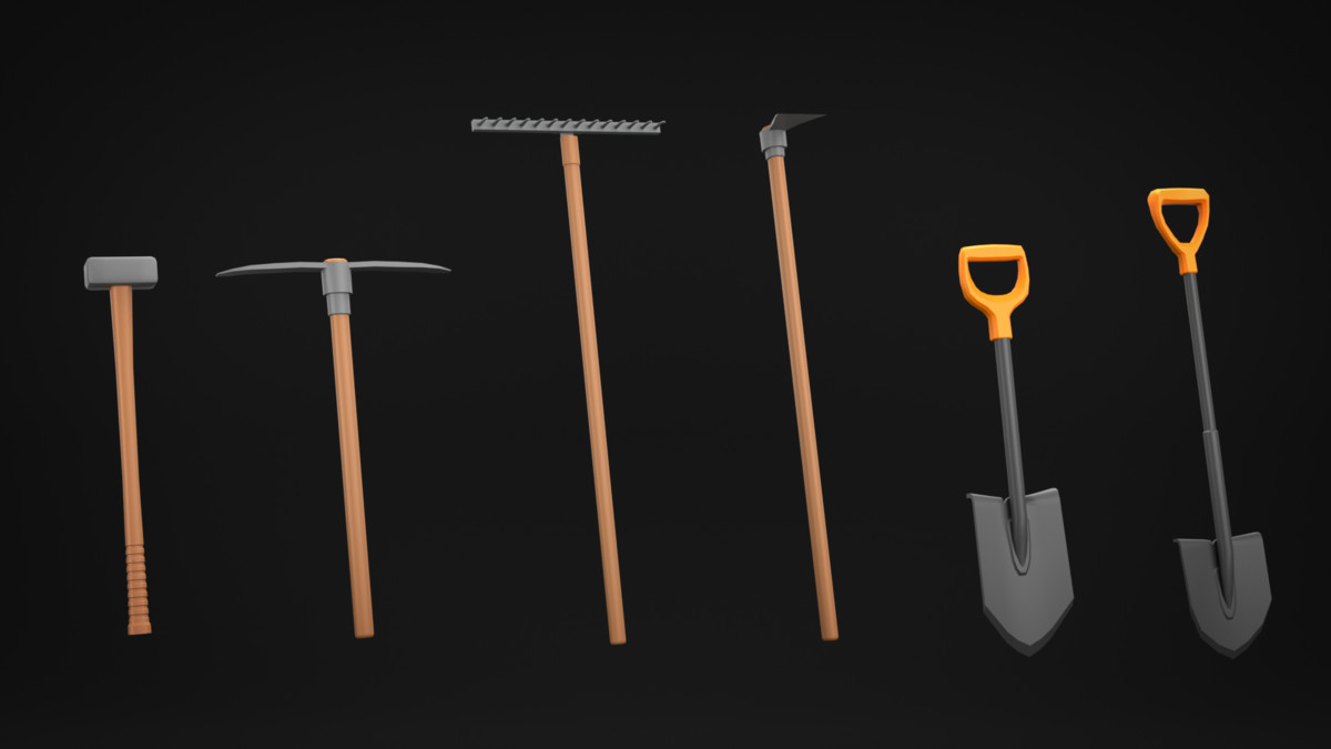 Low Poly - Tools Pack