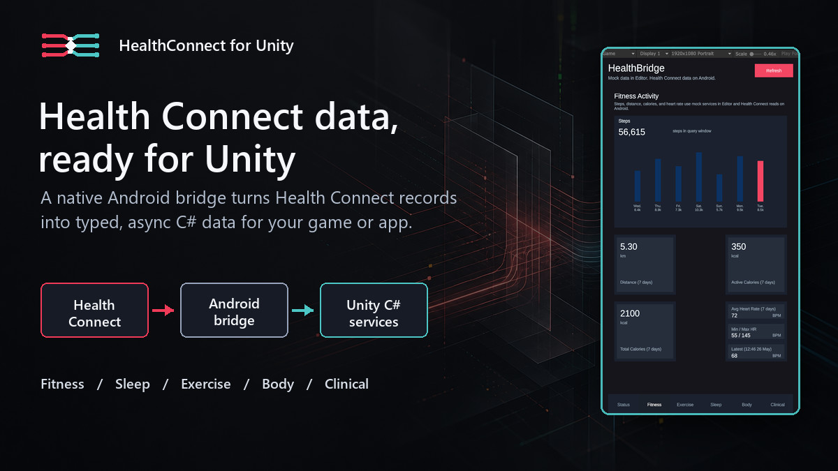 HealthConnect for Unity