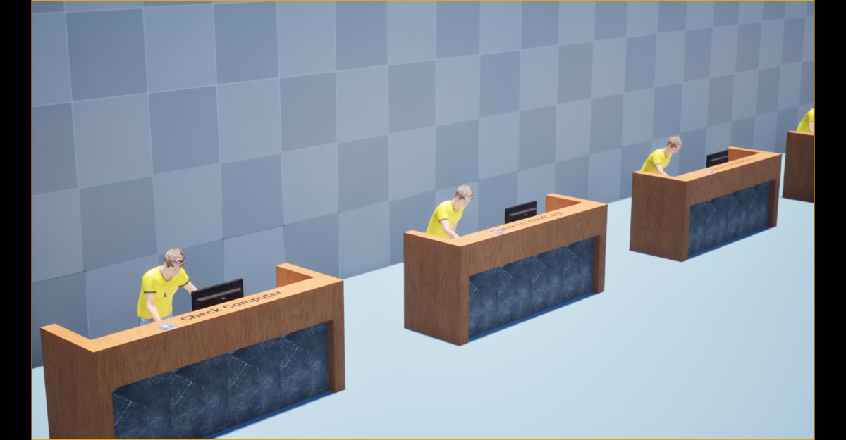 Hotel Staff Animation