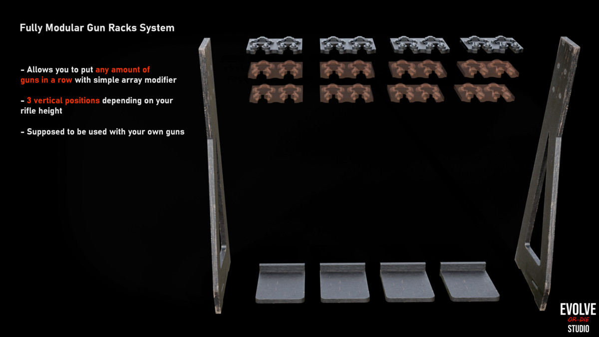 Gun Racks Modular