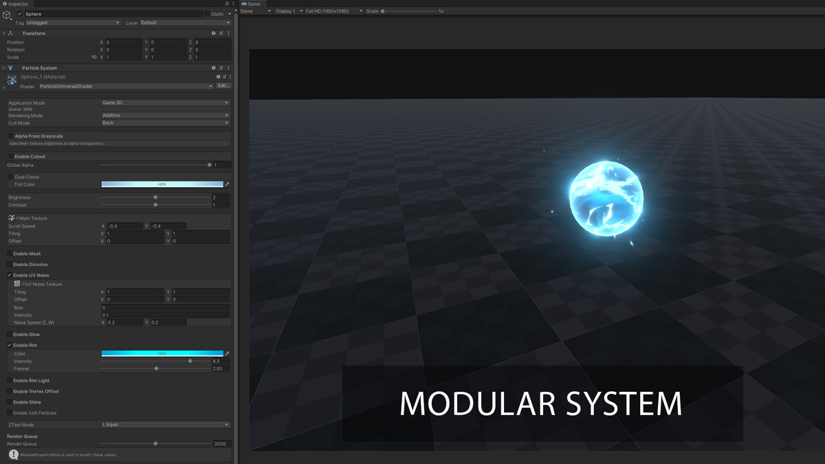 VFX Creator – Universal Shader