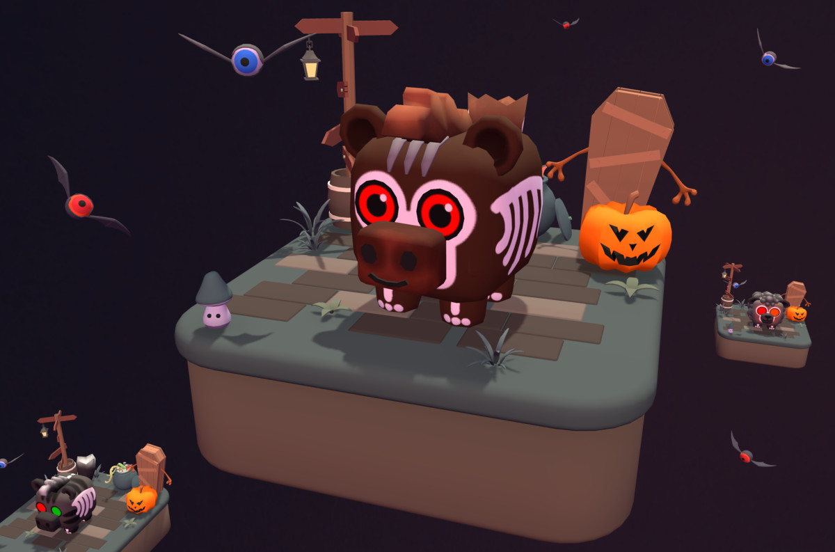 CuteMagic - Cube Animals Pack: Spooky Edition