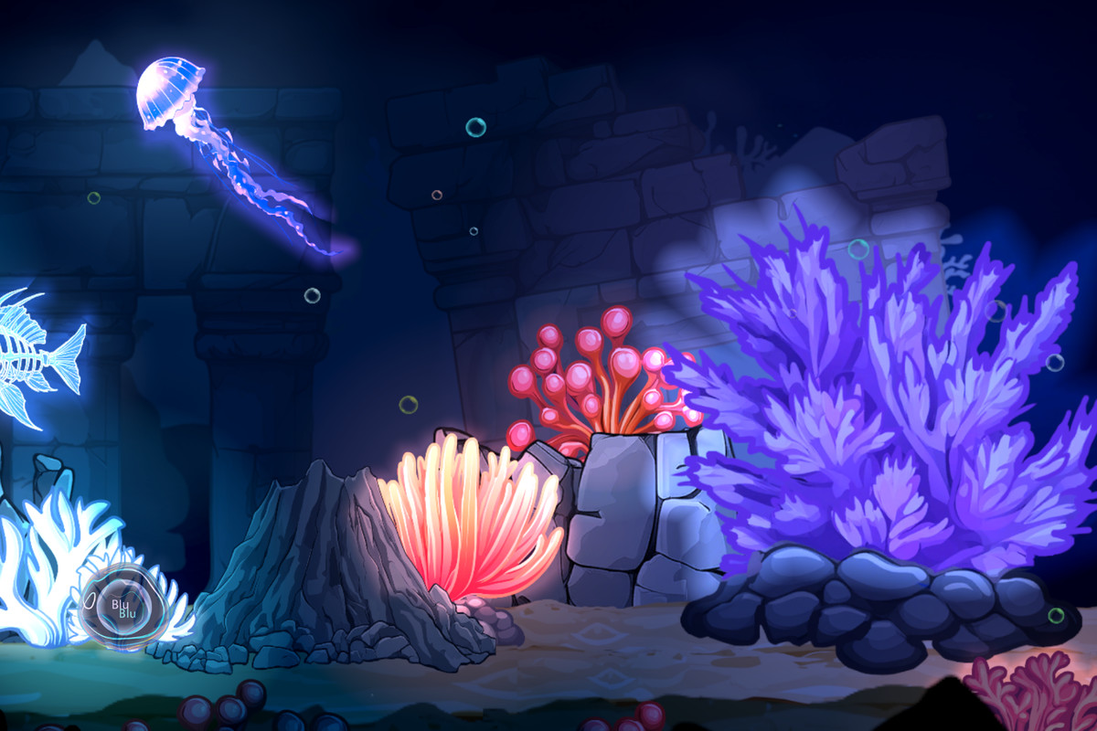2D Platformer Underwater Adventure